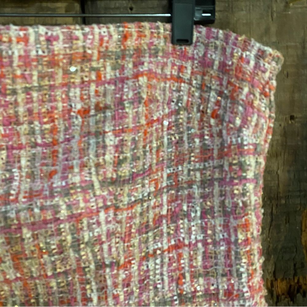 NWT Superdown nanea strapless dress mini tweed woven Revolve XXS - Picture 8 of 10